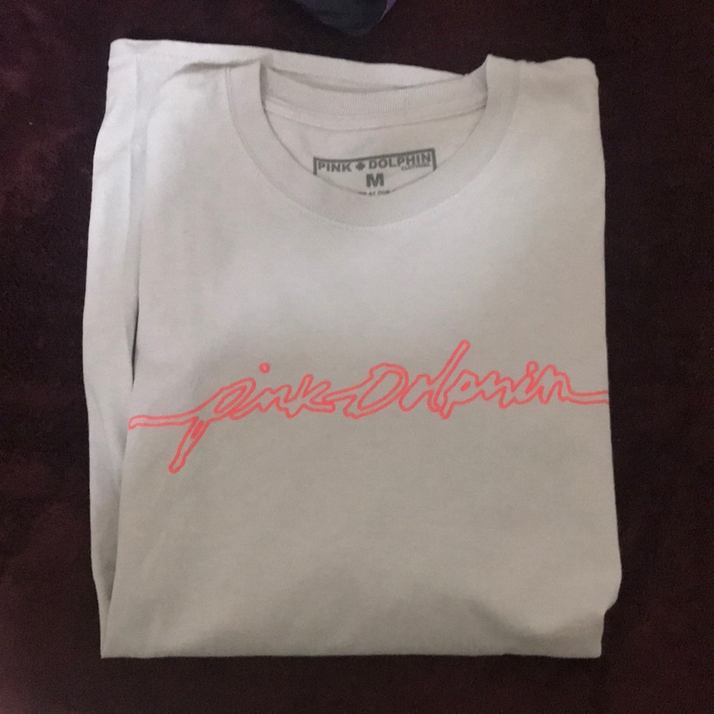 Pink dolphin tee